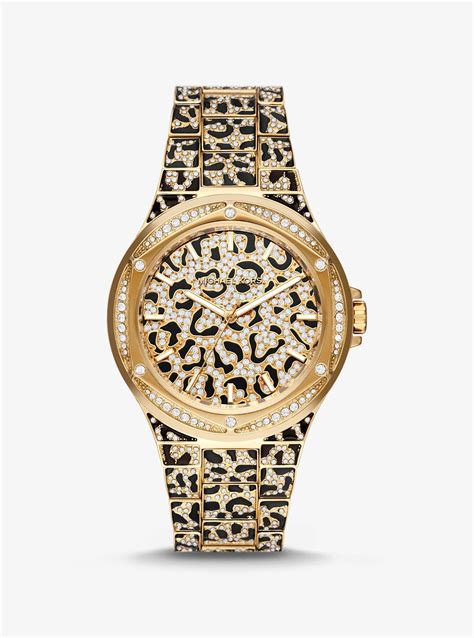 lennox animal pave watch.